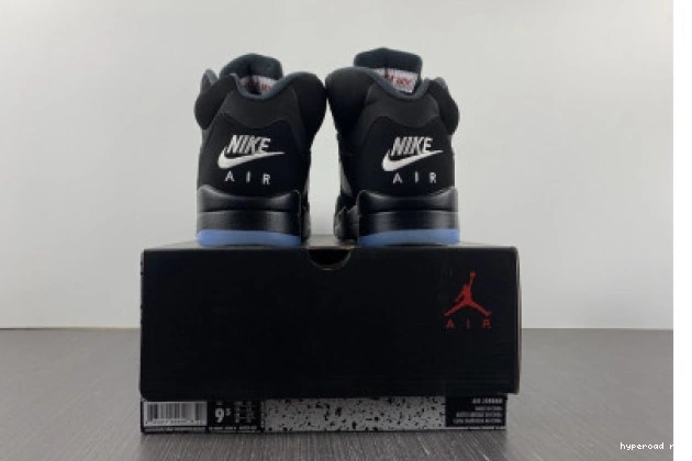 5 BLACK AIR (2016) METALLIC 845035-003 JORDAN 0907